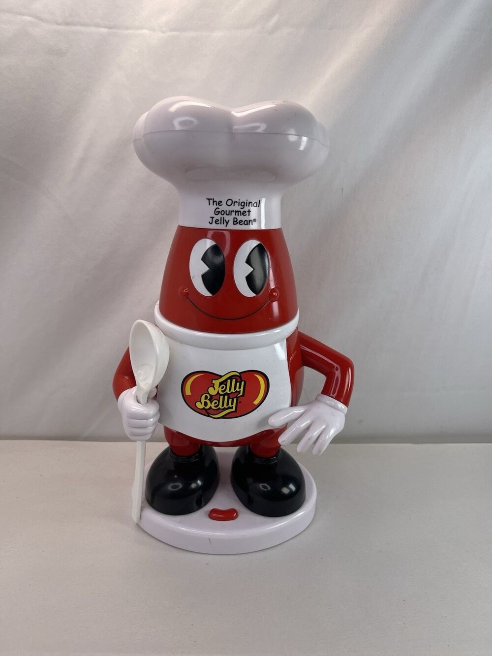 Jelly Belly Chef Sweet Talkin Mr Jelly Bean Candy Dispenser Spoon Talking Toy
